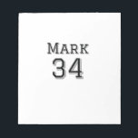 Mannschaftsname hinzufügen Spielername Datum Sport Notizblock<br><div class="desc">Gestaltung</div>