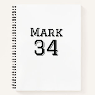 Mannschaftsname hinzufügen Spielername Datum Sport Notizbuch