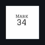 Mannschaftsname hinzufügen Spielername Datum Sport Permastempel<br><div class="desc">Gestaltung</div>