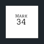 Mannschaftsname hinzufügen Spielername Datum Sport Permastempel<br><div class="desc">Gestaltung</div>