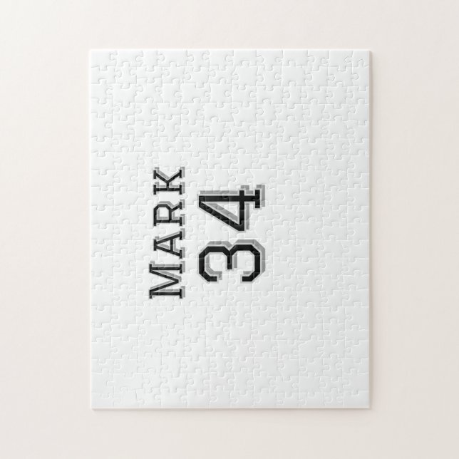 Mannschaftsname hinzufügen Spielername Datum Sport Puzzle (Vertikal)