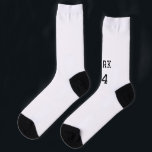 Mannschaftsname hinzufügen Spielername Datum Sport Socken<br><div class="desc">Gestaltung</div>