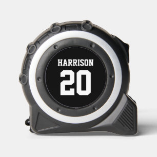 Mannschaftszahl für verschiedene Sportarten Schwar Maßband