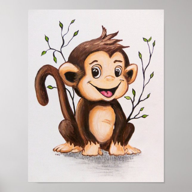 Manny, das Monkey Poster (Vorne)