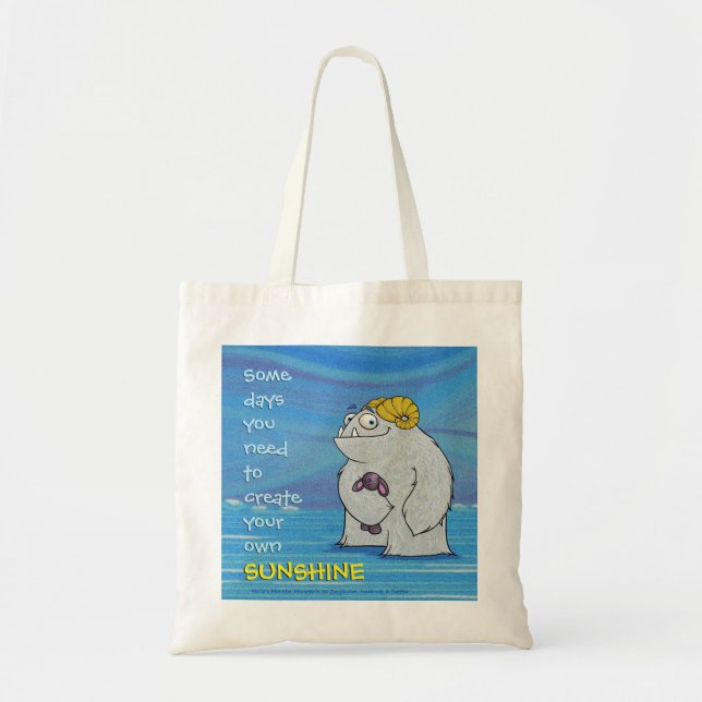 Manny der Yeti, Tasche (Vorne)