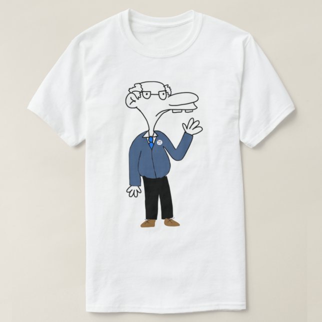 Manny Heffley als Bernie Sanders Manny Heffley als T-Shirt (Design vorne)