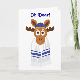 Manny The Elch Head_Bar Moosevah_Oh Lieber! Karte