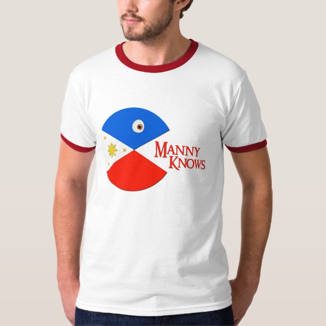 Manny weiß T-Shirt (Vorderseite)