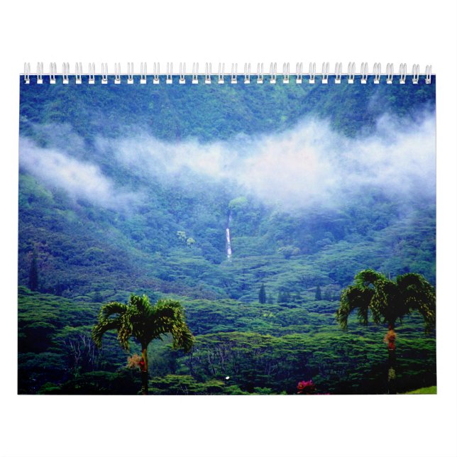 Manoa Tal-Hawaii-Kalender Kalender (Titelbild)
