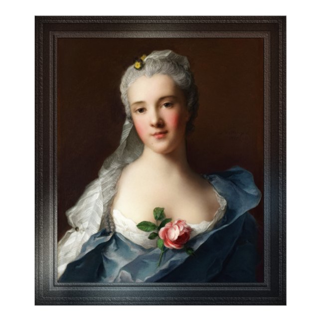 Manon Balletti von Jean-Marc Nattier Fotodruck (Vorne)