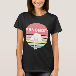 MANONOFY - Bedeutet Traum in Madagaskar. Rosa Sans T-Shirt