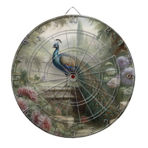 Manor Garden Pfau Edles Ziel Dartscheibe