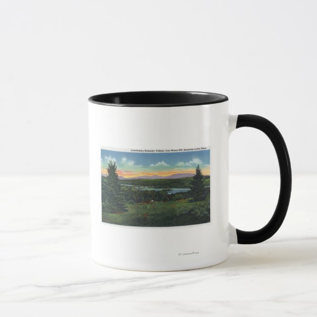 Manor Hill mit Blick auf die Landschaft von Rangel Tasse (Rechts)