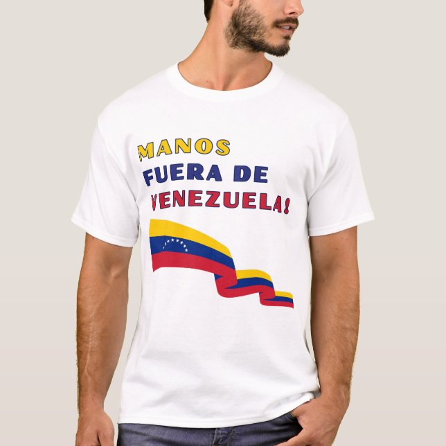 Manos Fuera De Venezuela T-Shirt (Vorderseite)