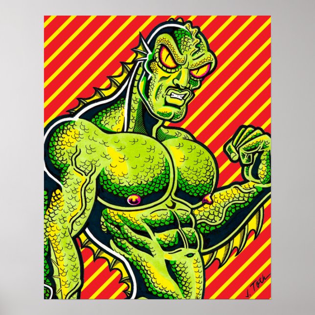 Manphibian Poster (Vorne)