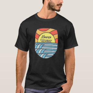 Manresa Staat Beach California Ca Beach Sunset T-Shirt