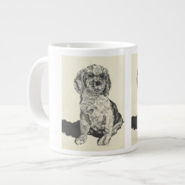 Mans Best Friend Cocker Spaniel Jumbo-Tasse