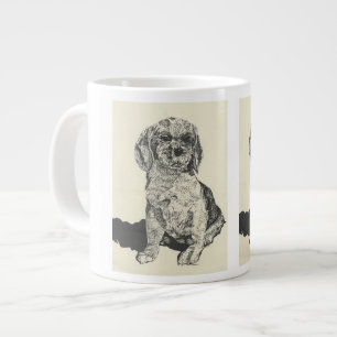 Mans Best Friend Cocker Spaniel Jumbo-Tasse