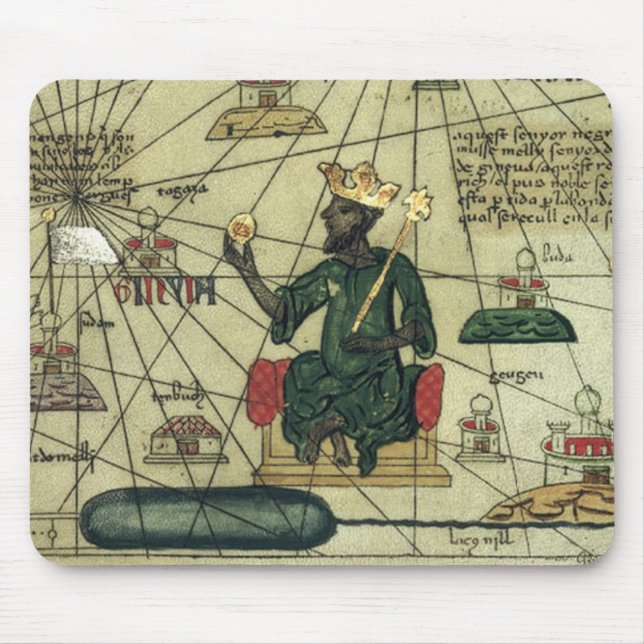 Mansa Musa Königreich Mali Mousepad (Vorne)