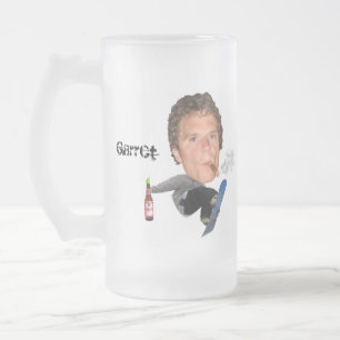 Mansarden-Bier-Tasse Mattglas Bierglas