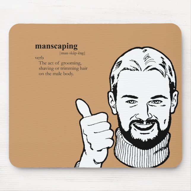 MANSCAPING MOUSEPAD (Vorne)