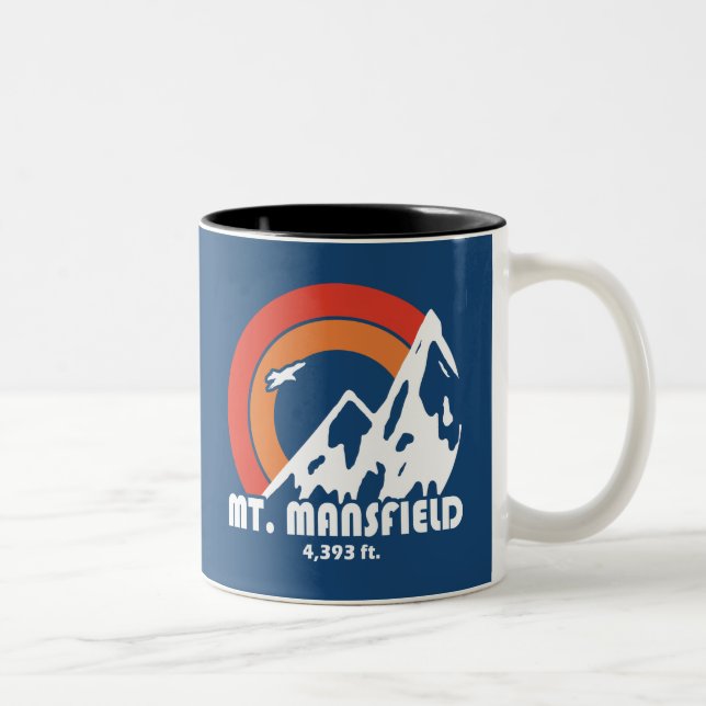 Mansfield Sun Eagle Zweifarbige Tasse (Rechts)