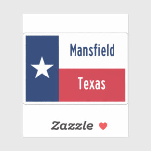 Mansfield Texas Aufkleber
