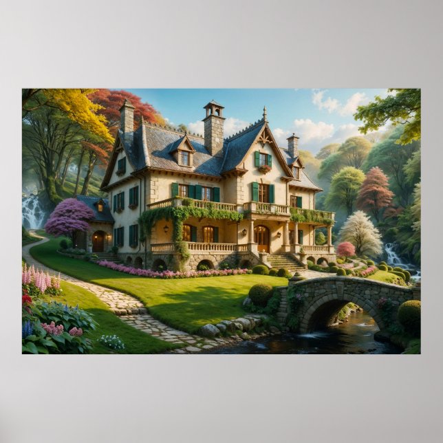 Mansion des perfekten erfundenen Moments Poster (Vorne)