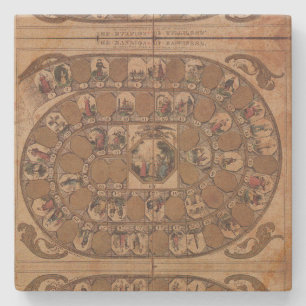 Mansion of Happiness – old game Steinuntersetzer