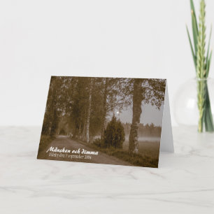 Månsken och dimma CC0546 Sideby Grußkarte Karte