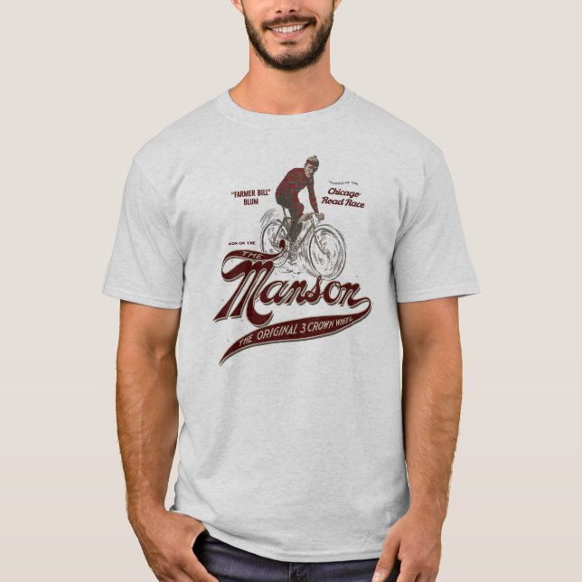 Manson Bicyle T T-Shirt (Vorderseite)