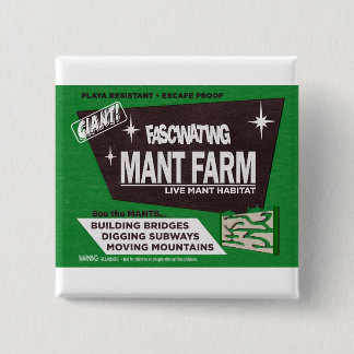 Mant Bauernhof der Knopf Button