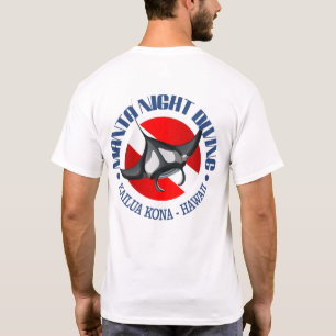 Manta Night Diving (Kailua Kona) T-Shirt