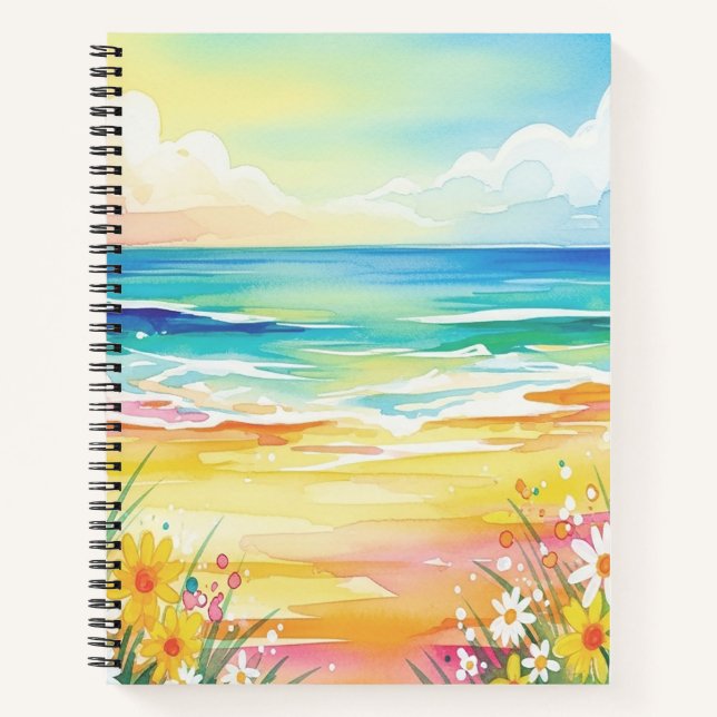 Manta playa de mi vida  notizbuch (Vorderseite)