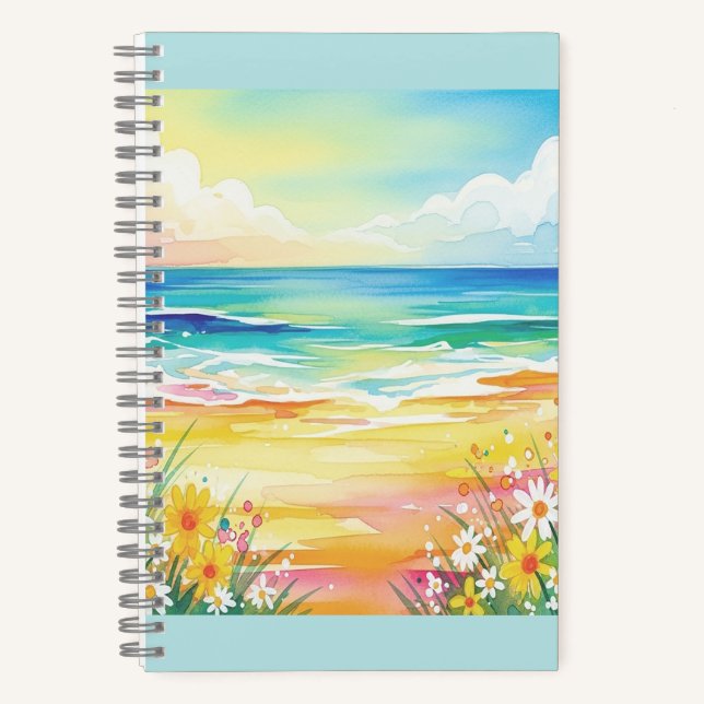 Manta playa de mi vida  notizbuch (Vorderseite)