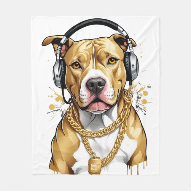 Manta polar perrito fleecedecke (Vorderseite)