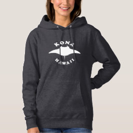 Manta Ray Diving in Kona, Hawaii Hoodie
