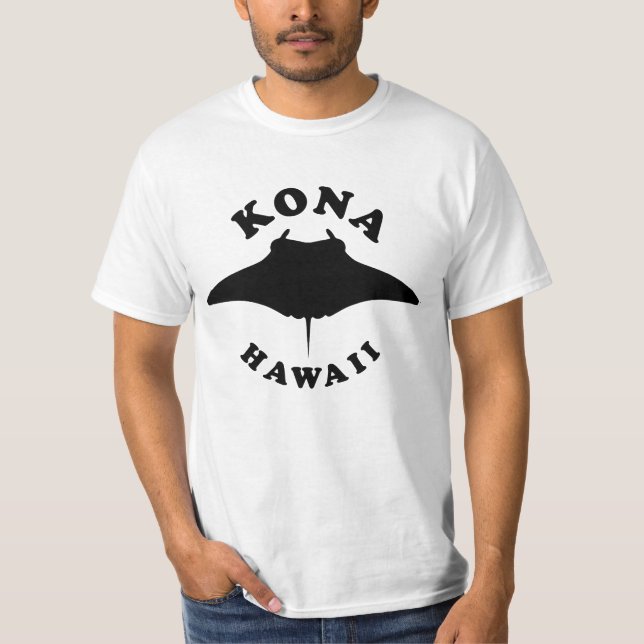 Manta Ray Diving in Kona, Hawaii T-Shirt (Vorderseite)