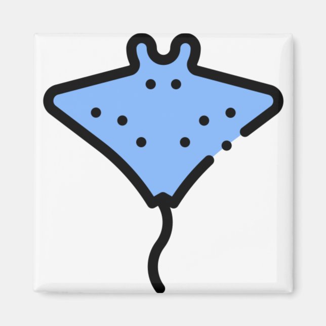 Manta ray magnet (Vorne)