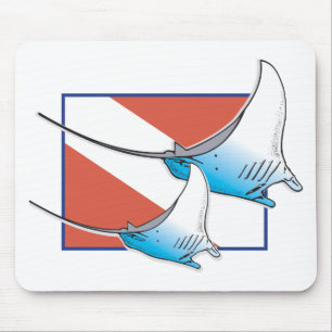 Manta Ray Mousepad