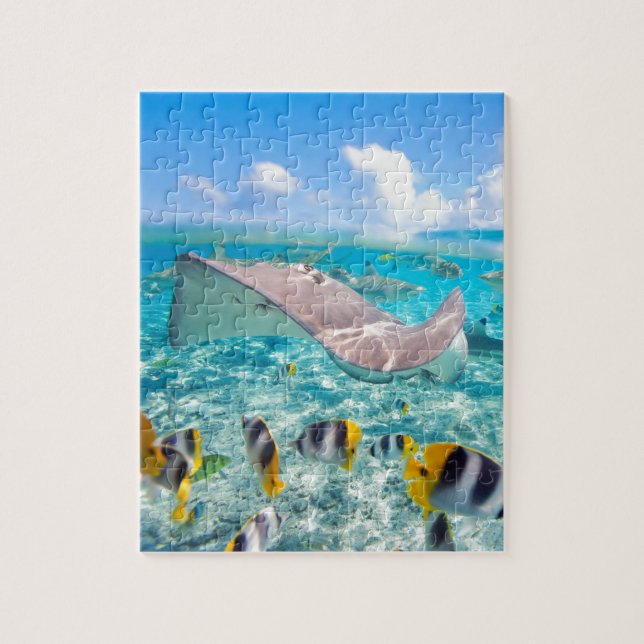 Manta Ray Puzzle (Vertikal)