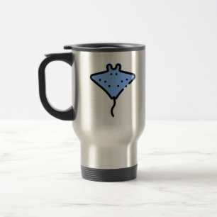 Manta ray reisebecher