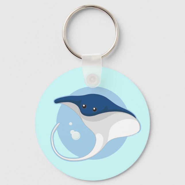 Manta Ray Schlüsselanhänger (Vorderseite)