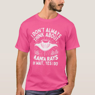 Manta Ray Shirt Ocean Animal Fish Lover Niedlich M