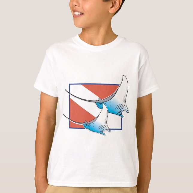 Manta Ray T-Shirt (Vorderseite)