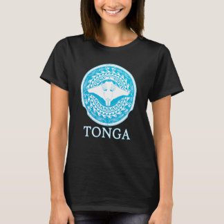 Manta Ray Tonga Roots Pride T-Shirt