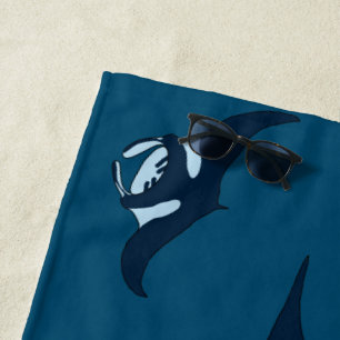 Manta Rays Strandtuch