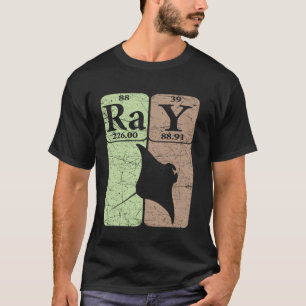 Manta Rochen Periodensystems Elemente Stachelroche T-Shirt