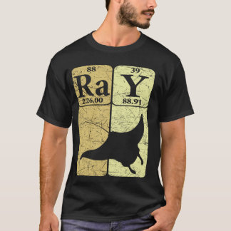 Manta Rochen Periodensystems Elemente Stachelroche T-Shirt