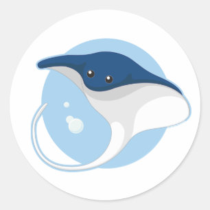 Mantarochen Runder Aufkleber